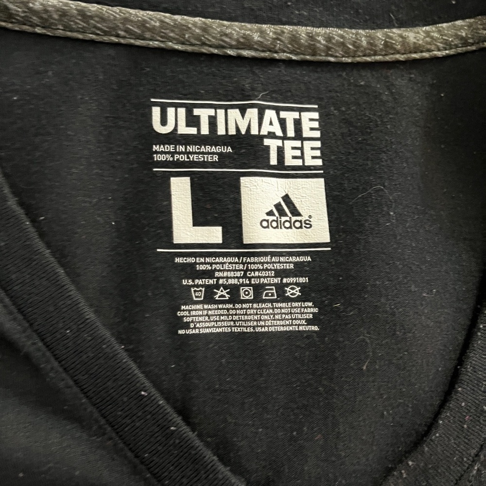 Adidas Black Ultimate Tee